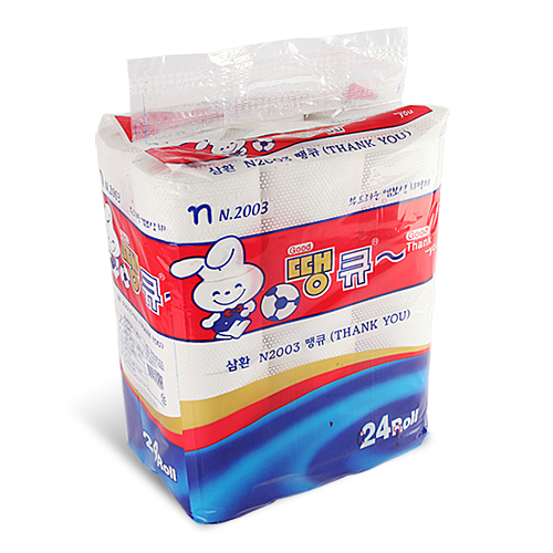 화장지 ( 땡큐24 두루마리 화장지 )